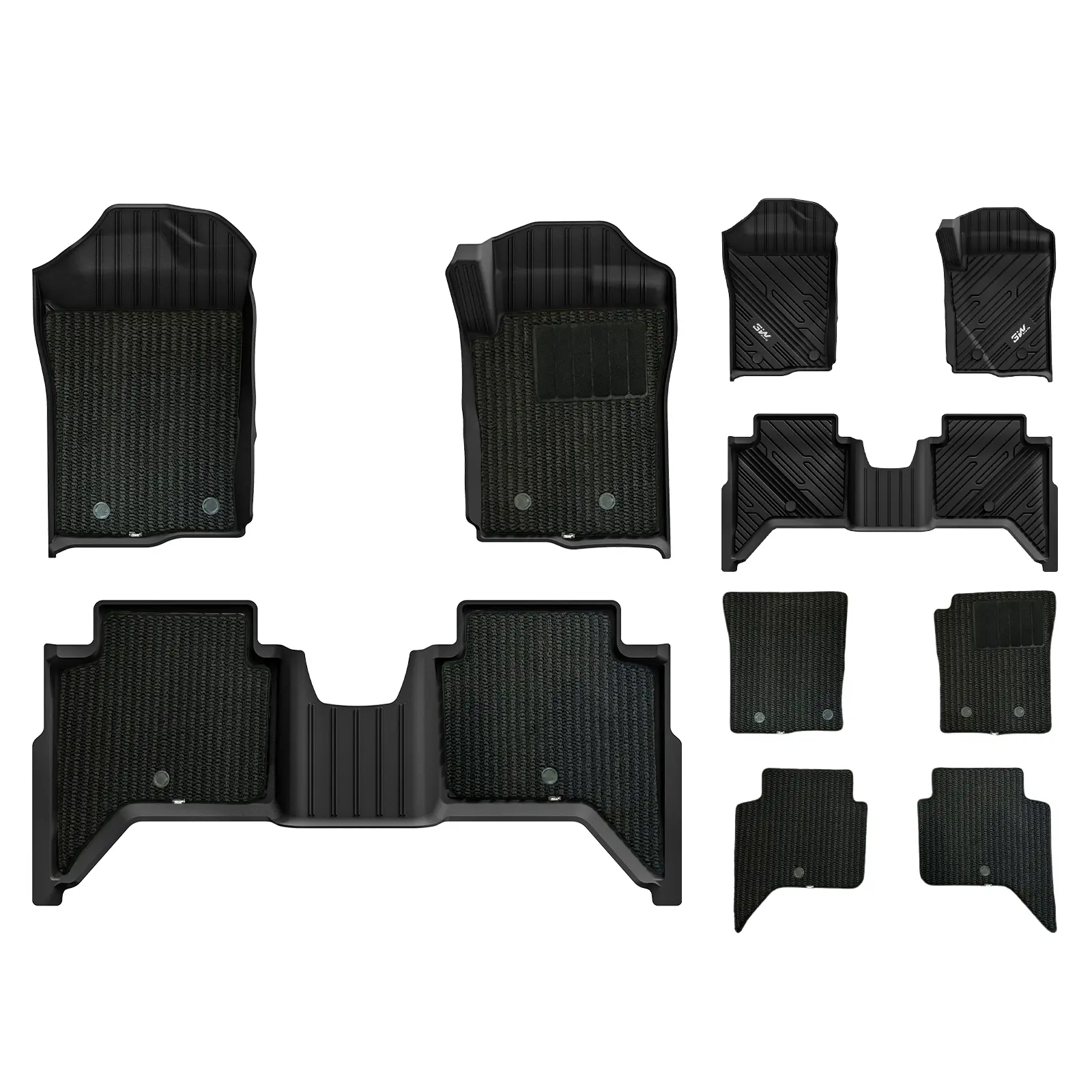 Car Floor Mats and Carpet for Ford Ranger T9 T6.2 (2022 Onwards)